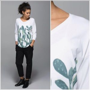 Lululemon *RARE* Long Sleeve Cactus Shirt